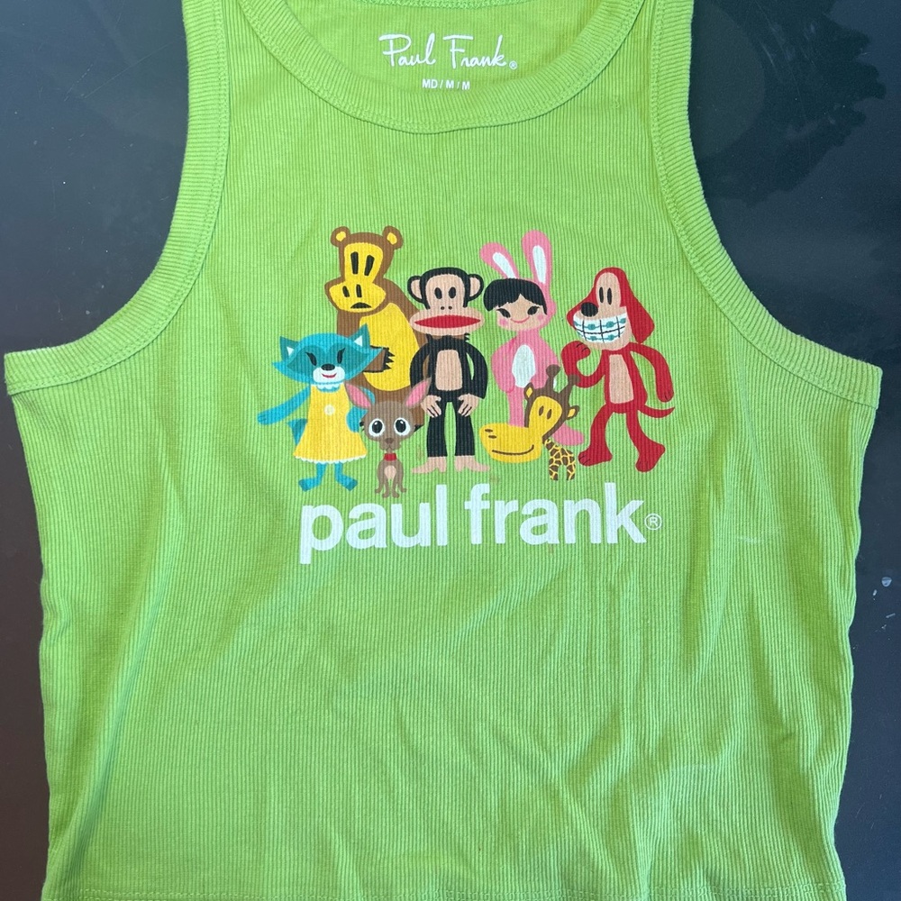 Paul Frank Kids Green Tank Top